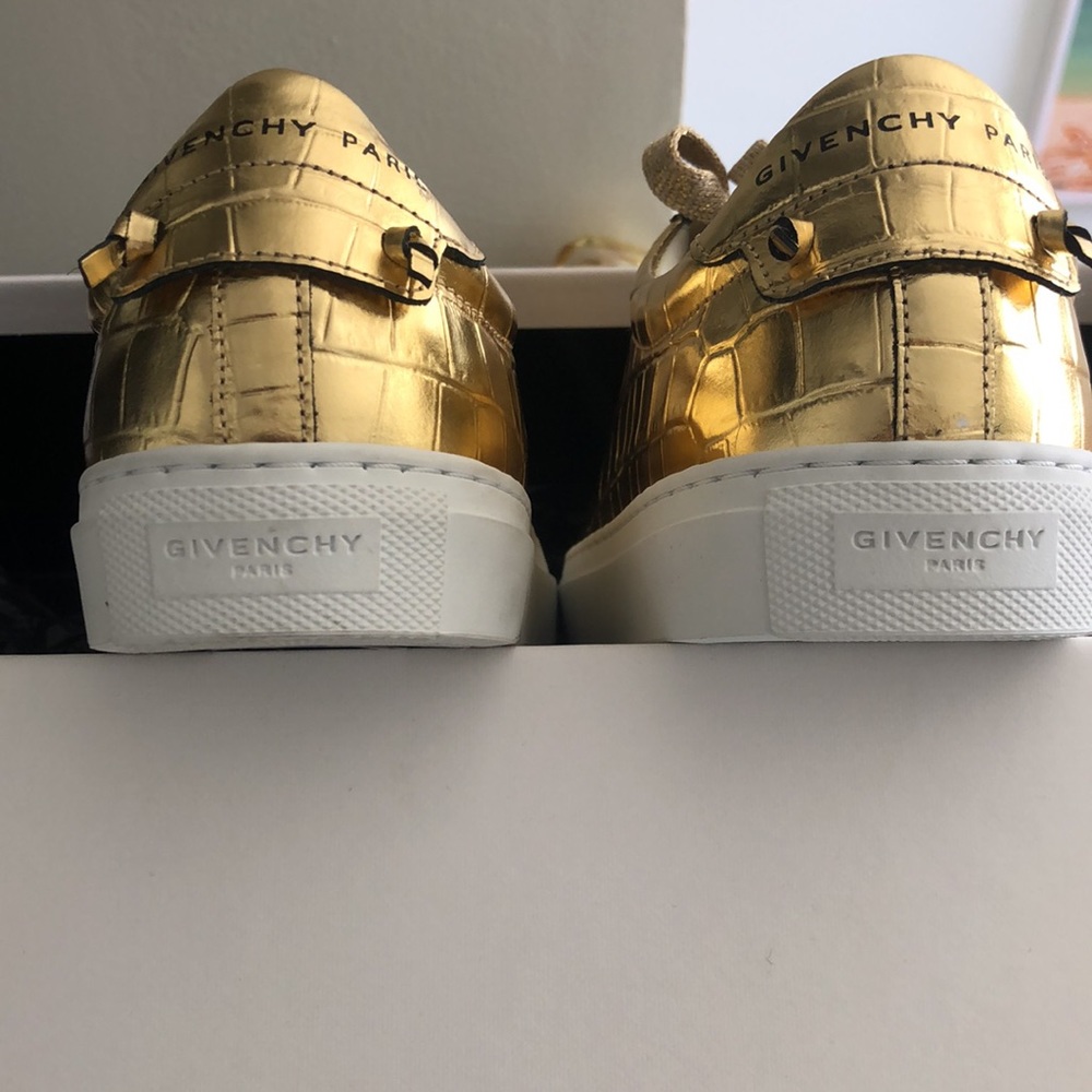 Givenchy Gold Sneakers - Picture 4 of 7